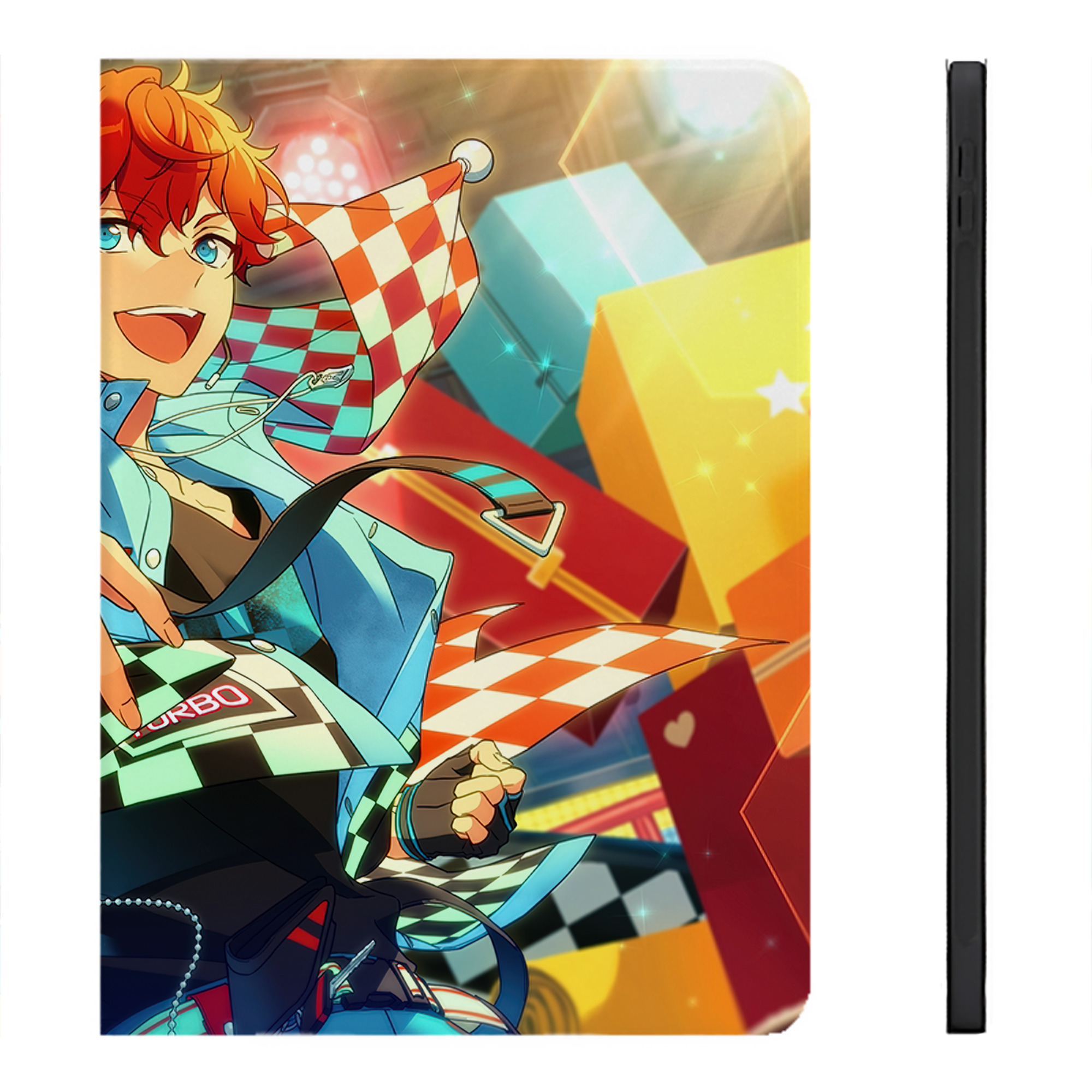（画像用） あんさんぶるスターズ! Ensemble Stars IPadケース ペンホルダー付き ブックスタイルデザイン